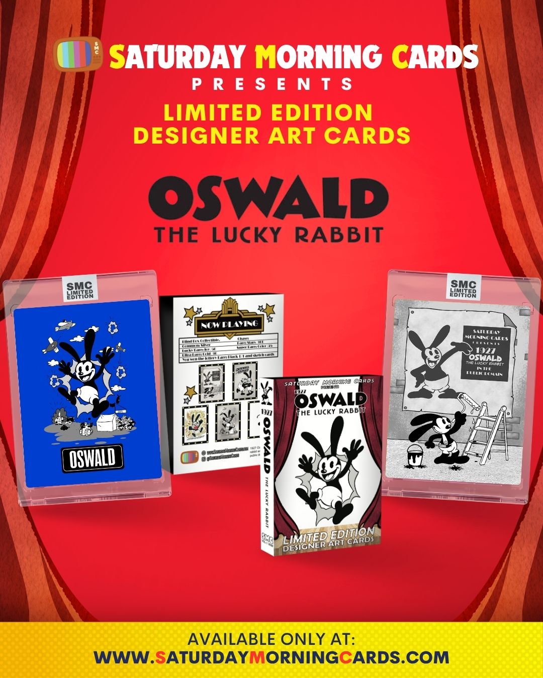Oswald The Lucky Rabbit (Single Card Box) – Saturday Morning Cards