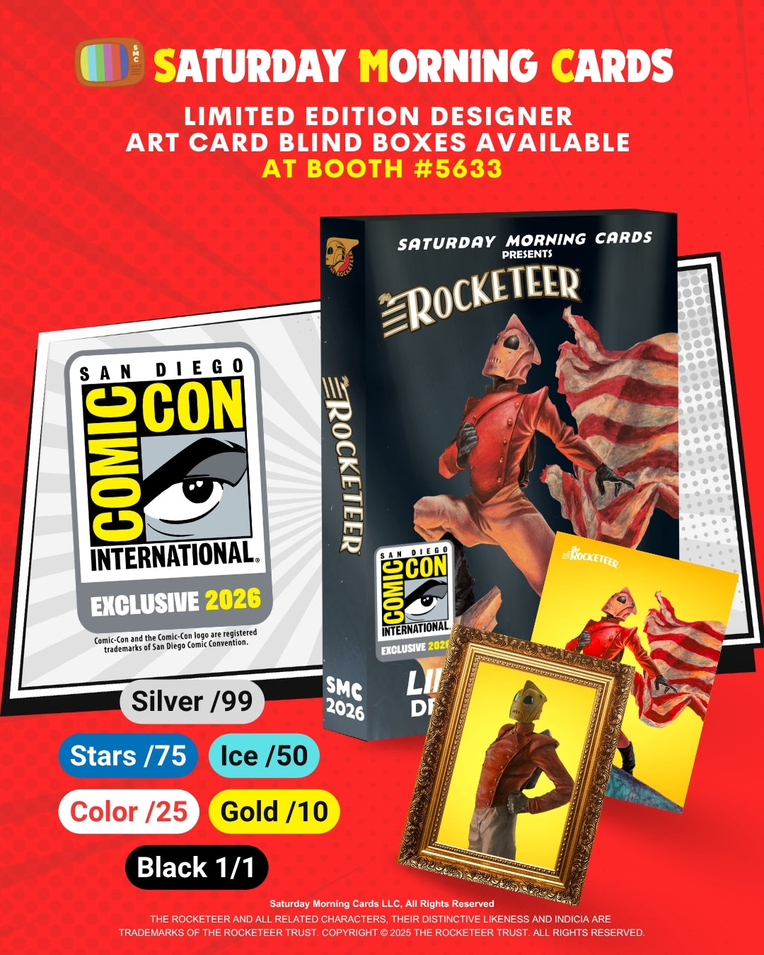 2026 SDCC Exclusive Rocketeer – Saturday Morning Cards