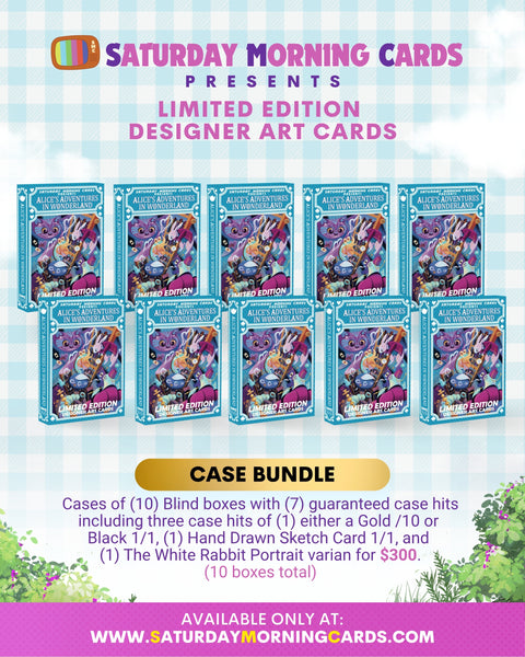 Alice's Adventures in Wonderland Sealed Case (10 Single Card Boxes