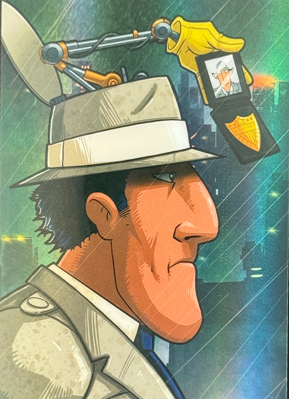Card Inspector Major Inspector Gadget Bundle (5 Single Cards + FREE Exclusive PROFILE CARD ...