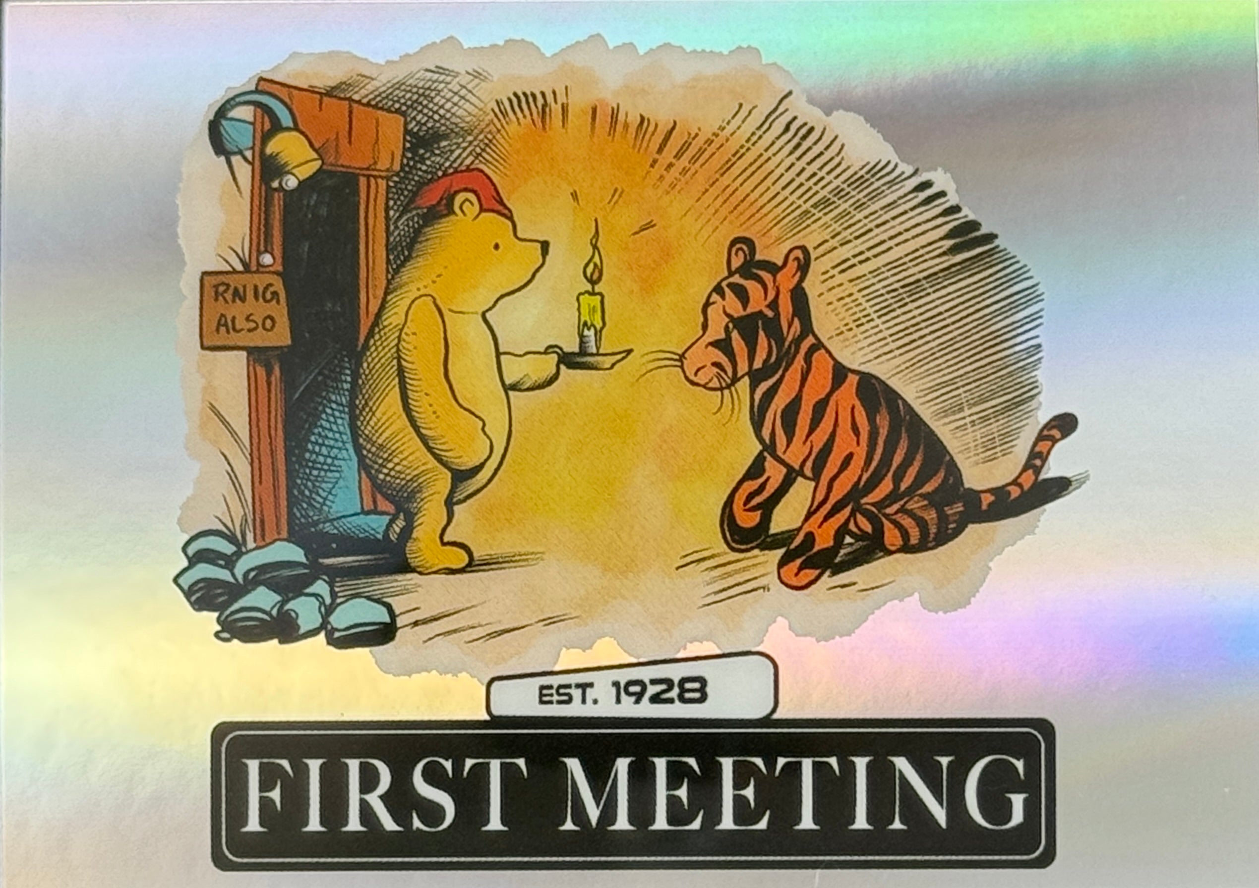 Classic Tigger from Winnie the Pooh – Saturday Morning Cards