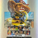 Street Fighter 2 Dual Guile vs. Zangief (Two Cards)
