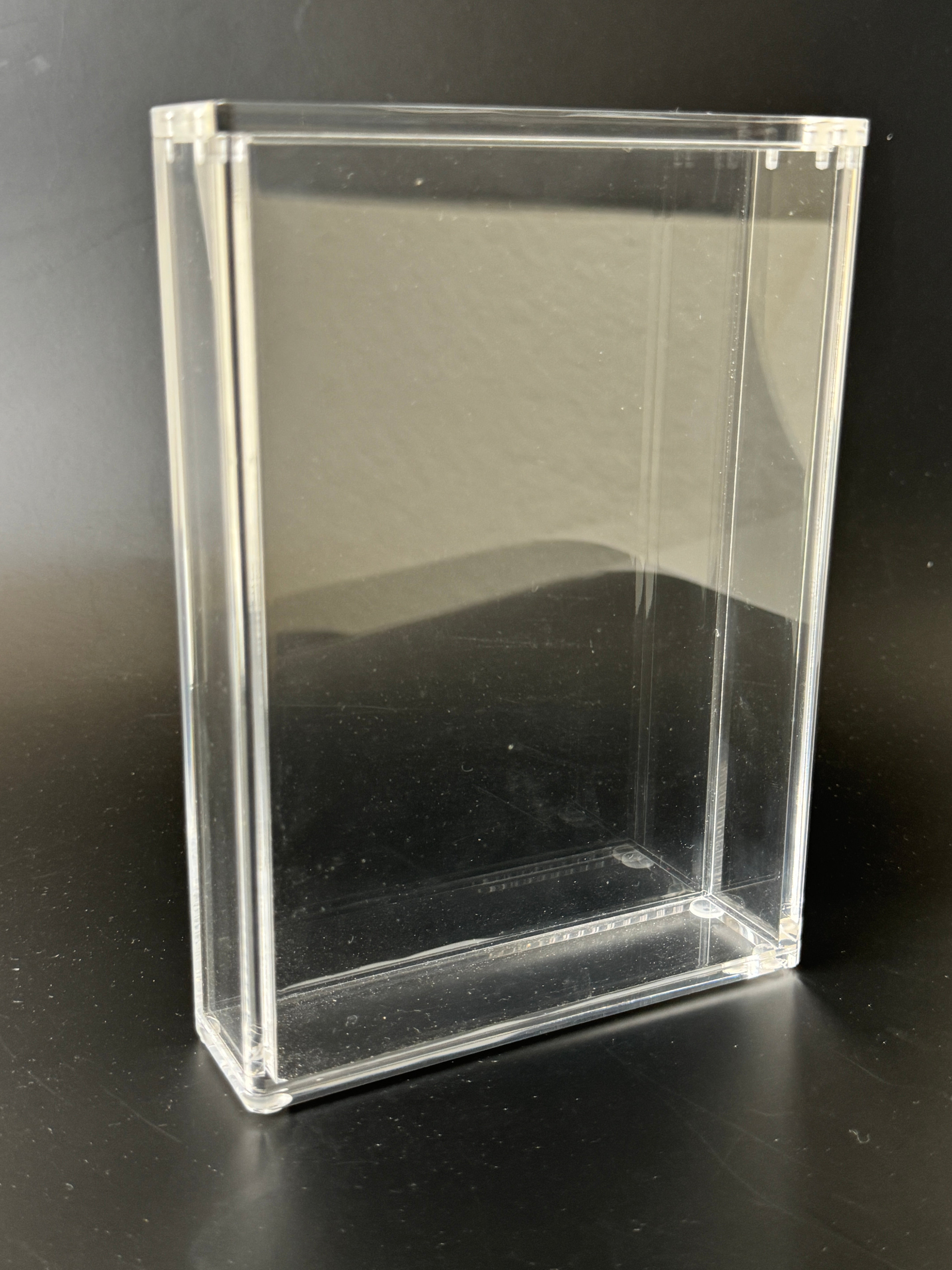 Premium Acrylic Protective Display Case Fits One Single-Card Box Saturday Morning Cards Premium Acrylic Protective Display Case Fits One Single-Card Box Saturday Morning Cards