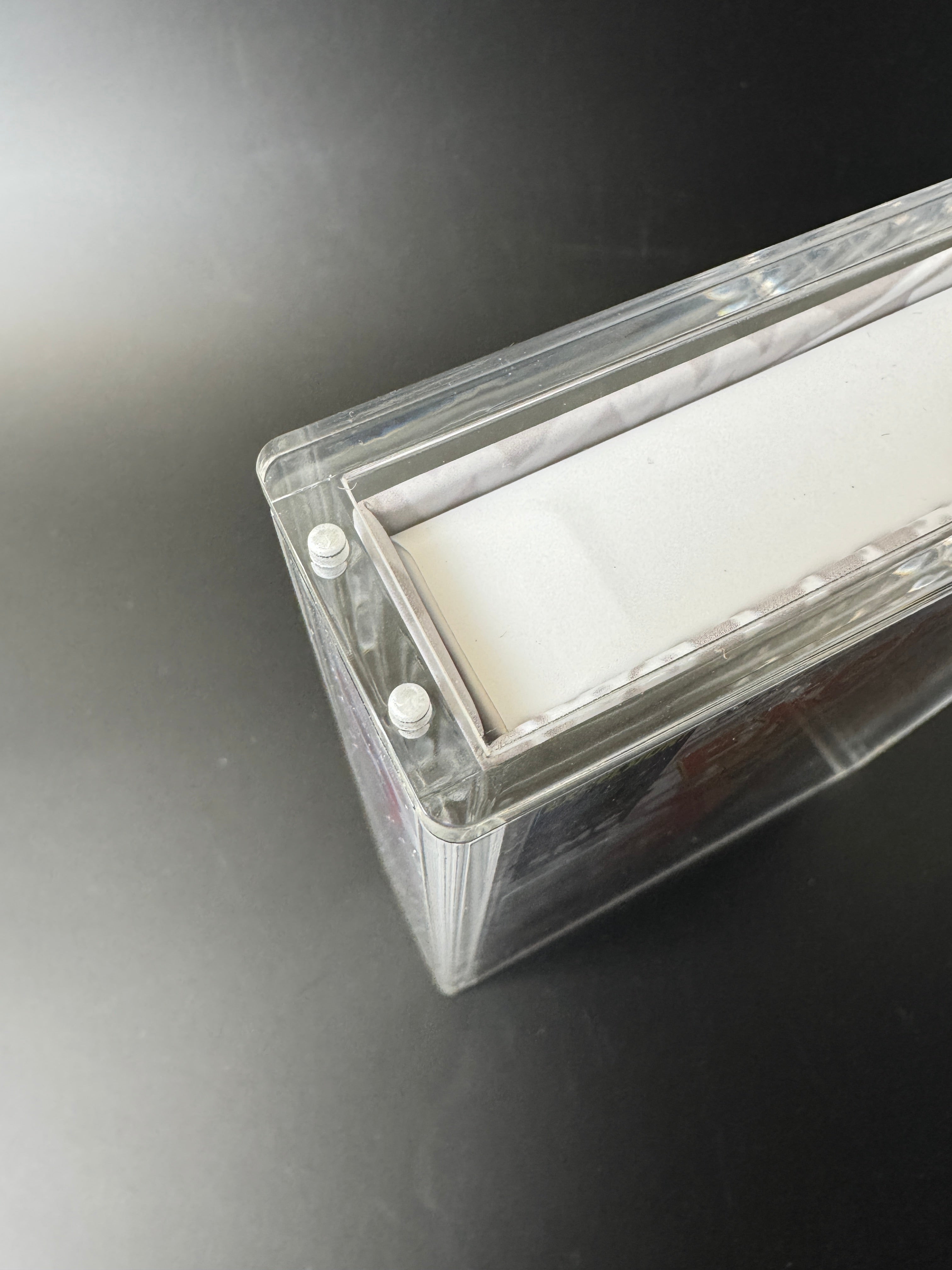 single card display case Premium Acrylic Protective Display Case – Fits One Single-Card Box – Saturday Morning Cards