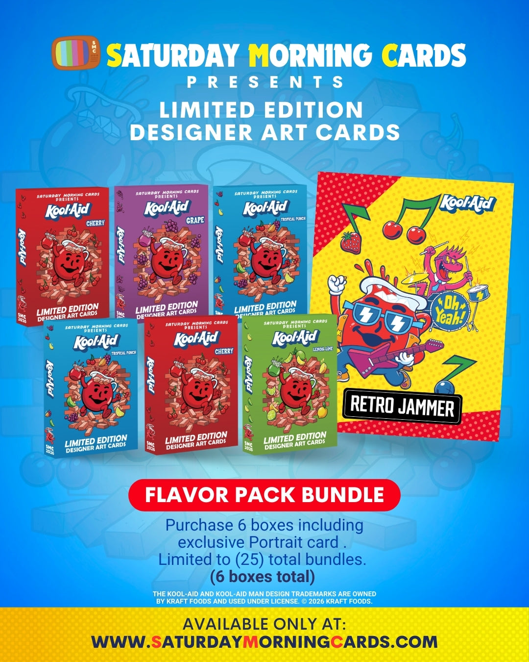 Kool Aid Man Exclusive Flavor Pack – 6 Single-Card Boxes (Pre