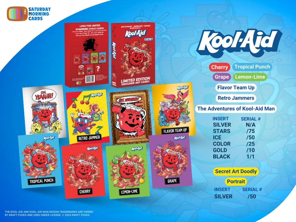 Kool Aid Man Exclusive Flavor Pack – 6 Single-Card Boxes (Pre