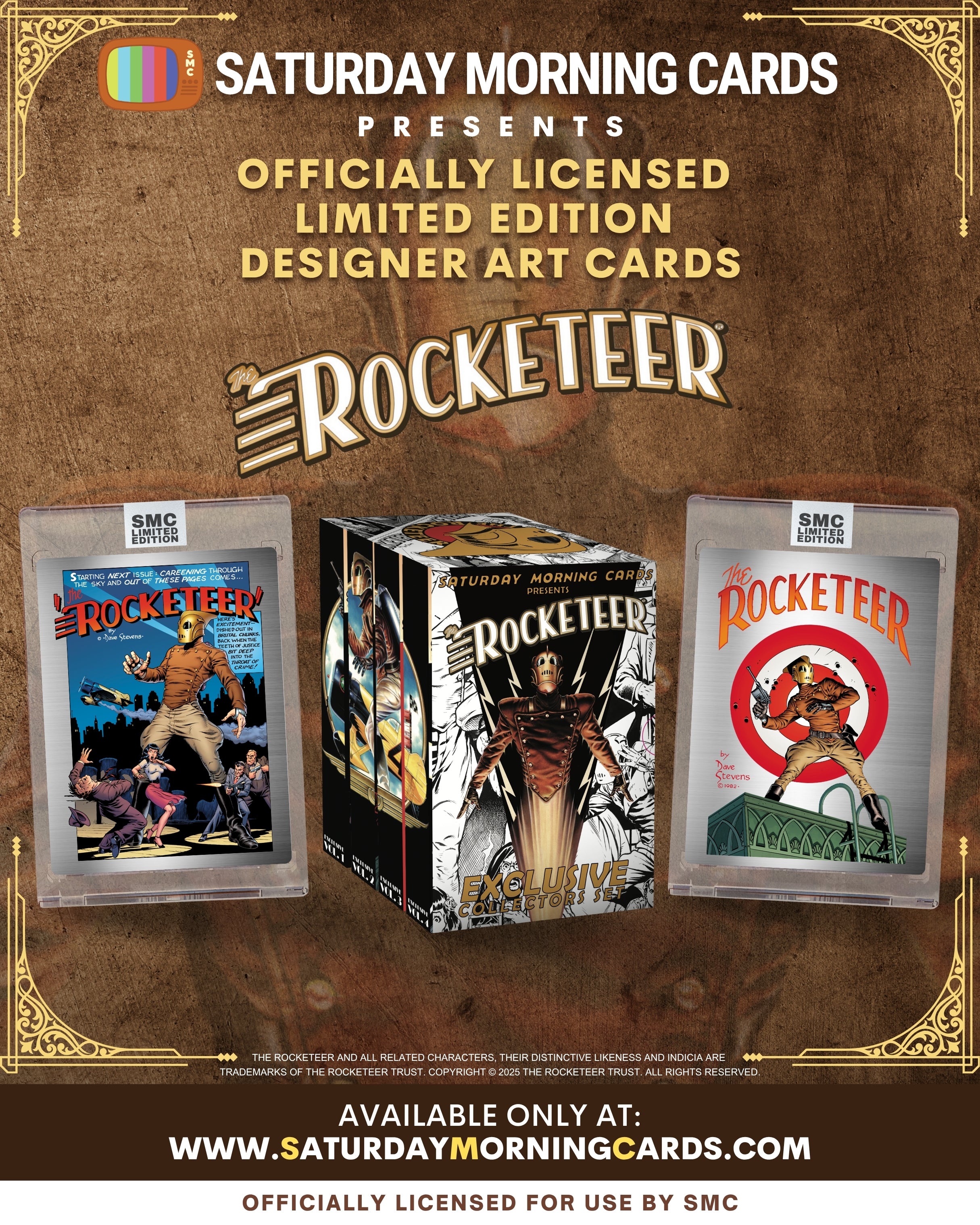 Rocketeer Dave Stevens Collectors Set SDCC Exclusive (4 Card Box