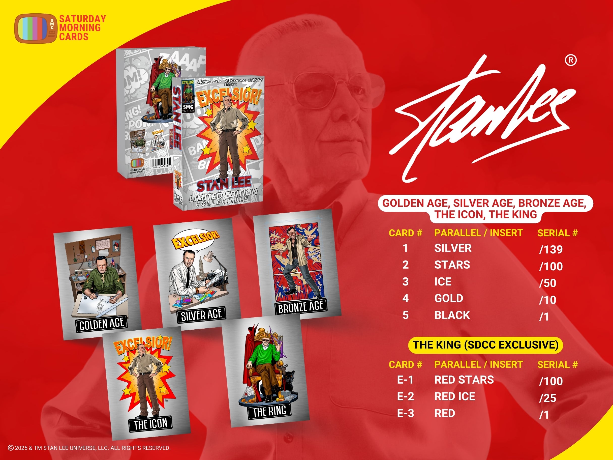 Stan Lee – Saturday Morning Cards